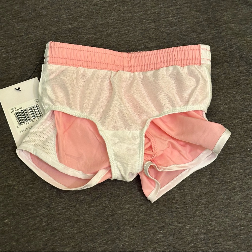 New! Nike Tempo Shorts Girls Size 2T Pink Athletic Dri Fit - Picture 9 of 9